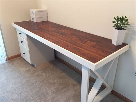 Build A Home Office Computer Computer Desk Diy Office Simple Wood Build