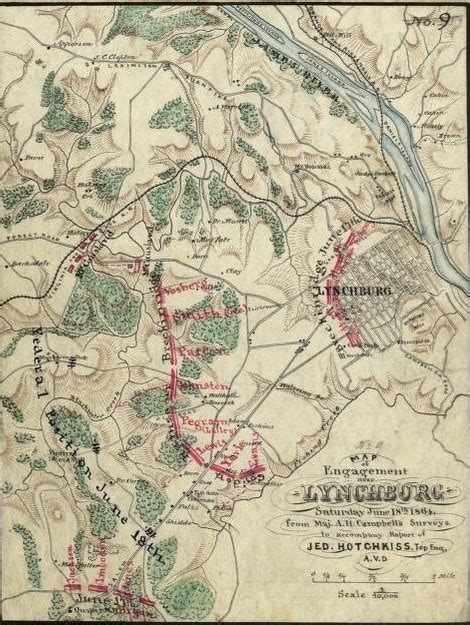 Lynchburg Campaign June 14 June 22 1864 Cedar Creek And Belle Grove