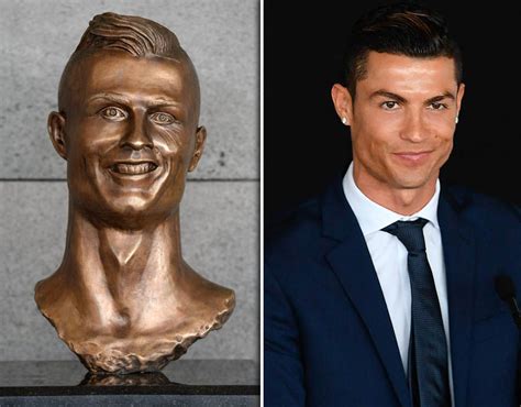 They were clearly sent a blurry fax of dolph lundgren to work off of. Cristiano Ronaldo statue: Ace unveils shocking bust as ...