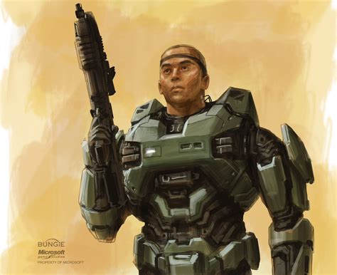 Halo Reach Spartan Portrait