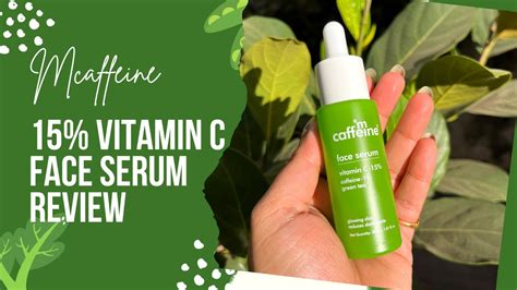 Mcaffeine Vitamin C Face Serum Review New Launch YouTube