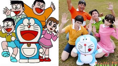 Doraemon Real Characters Youtube