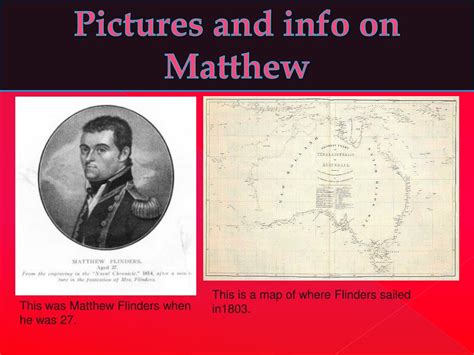 Ppt Matthew Flinders Powerpoint Presentation Free Download Id3894390