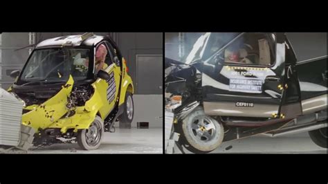 Smart Car Fortwo Vs Ford F150 Youtube