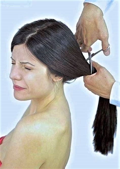 Pin On Cutting Long Hair