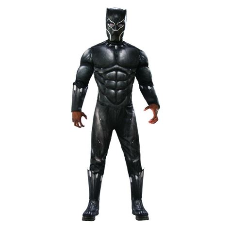 Deluxe Adult Black Panther Costume Shopziniaae