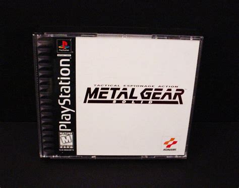 Metal Gear Solid Sony Playstation 1 Ps1 Complete Video Games