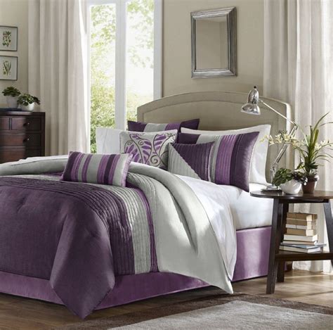 18 months ago i bought a king size purple and i slept great compared to my old memory foam. Luxury Madison Park 7-Piece Comforter Set Bed in a Bag ...