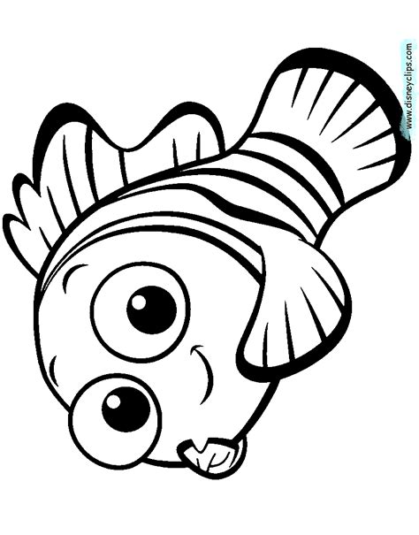 Finding Nemo Coloring Book Pages Coloring Pages