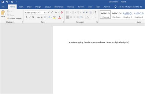 How To Digitally Sign A Document In Microsoft Word Geda Limited