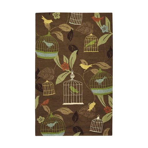 Decors, such as wall decors, home. Home Decorators Collection Aviary Brown 9 ft. x 12 ft ...