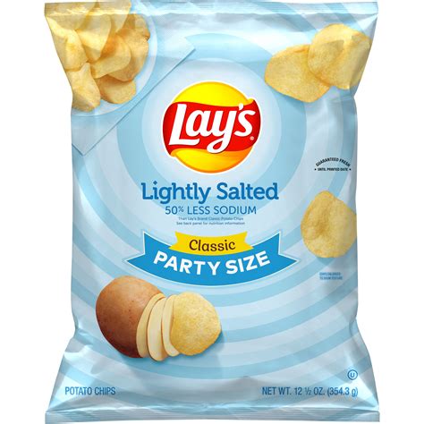 Lays Party Size Classic Lightly Salted Potato Chips Smartlabel™