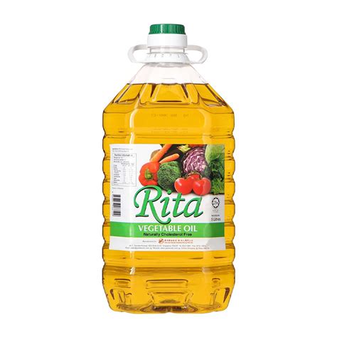 Rita Brand Vegetable Oil 5l 17l Yee Lee Oils And Foodstuffs