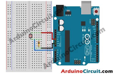 Interfacing Photoresistor Ldr Sensor With Arduino