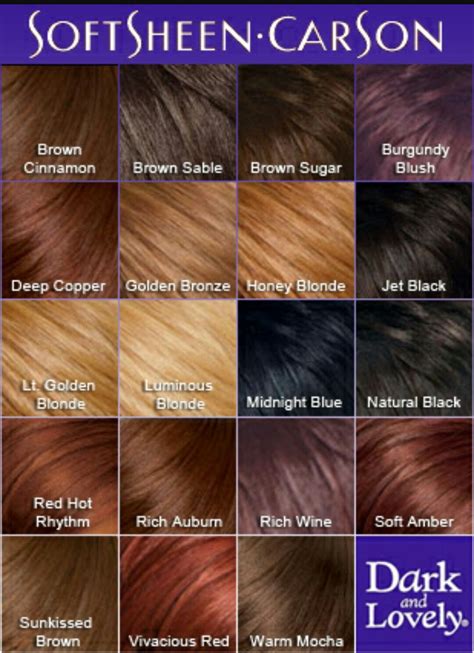Honey Blonde Hair Color Chart