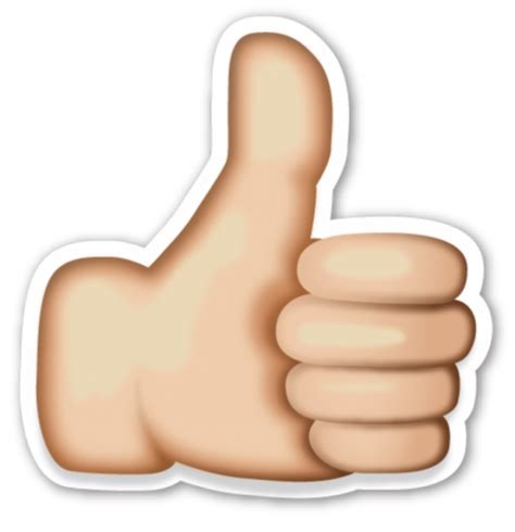 Like Emoji Thumbs Up PNG Image PurePNG Free Transparent CC PNG Image Library