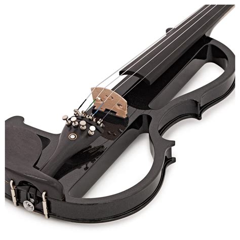 Electric Violin By Gear4music Black Nearly New At Gear4music