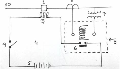 how a circuit breaker works diagram
