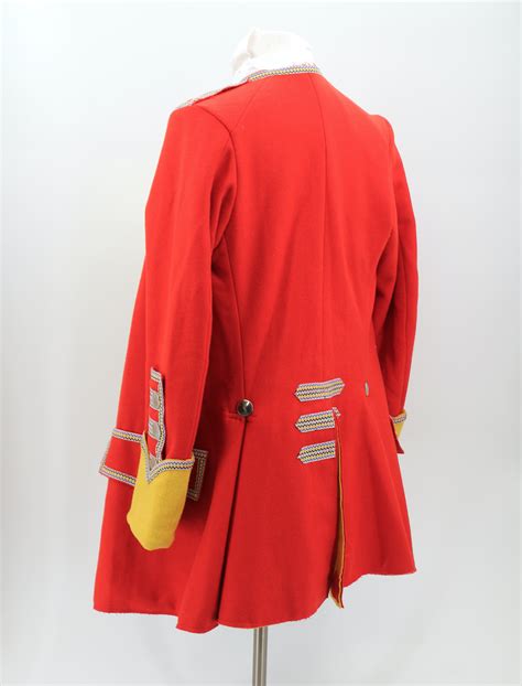 French And Indian War Period Uniform Coat Of The 44th Regiment Of Foot