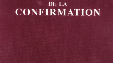 Préparer La Célébration De La Confirmation Liturgie And Sacrements