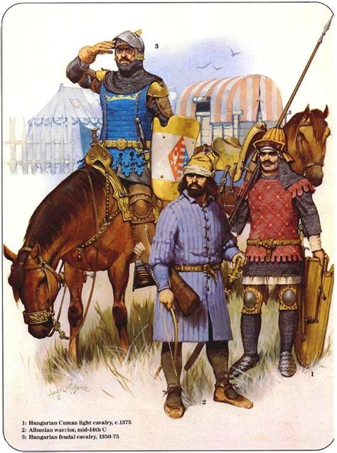 Hungarian And Allied Troops 14th Century Medieval Life Medieval