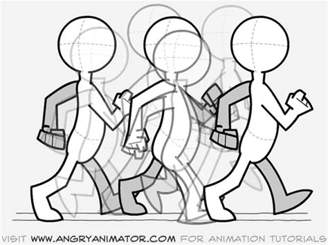 Walk Cycle Animation Reference See More Ideas About Animation Animation