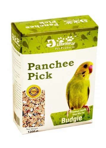 panchee pick budgie moq 24 pieces packaging type box packaging size 1200g at rs 199 box