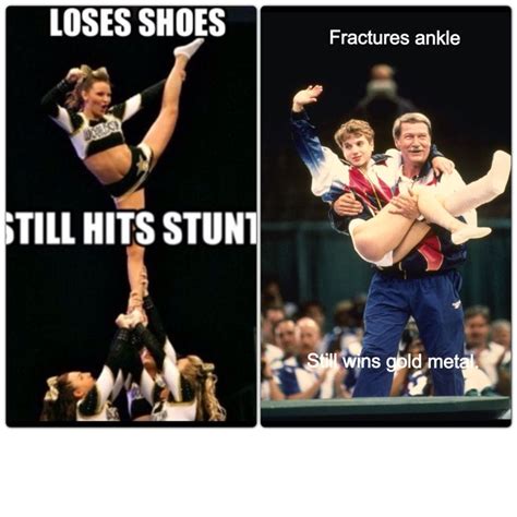 Dont Want To Upset Any One With This Pin Because Cheerleading Is Just