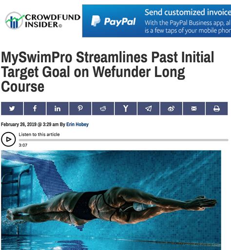 Invest In Myswimpro Get Elite For Life Myswimpro