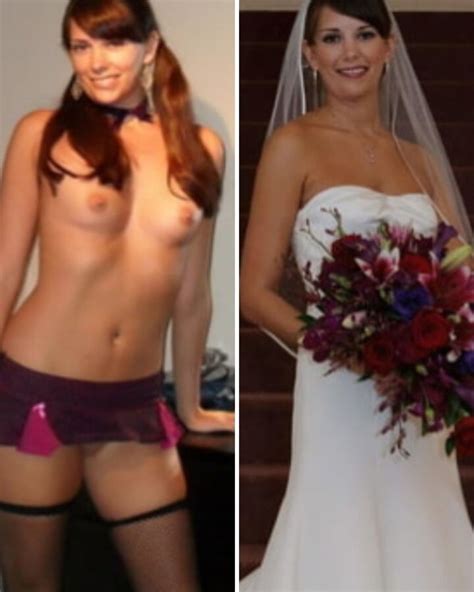 Brides Dressed Undressed Before After Off Unclothed Exposed Nudedworld