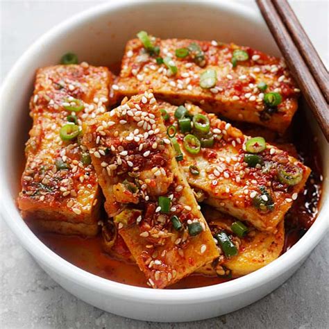 Spicy Korean Tofu Rasa Malaysia