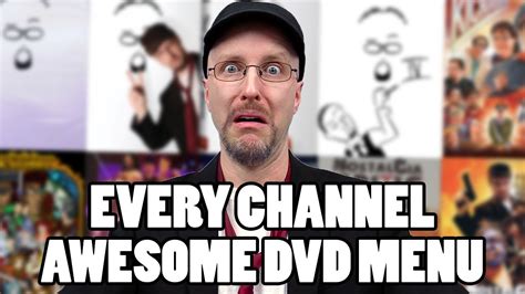 Every Channel Awesome Nostalgia Critic Dvd Menu Youtube