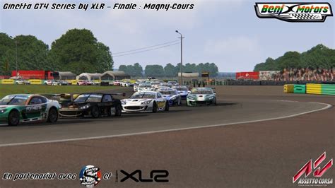 Assetto Corsa Ginetta Gt Series By Xlr Finale Magny Cours Youtube