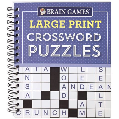 Brain Games Large Print Find A Word Book Brain Teasers Walter Drake