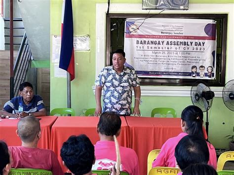 Barangay Assembly 1st Semester Of Cy 2023 Official Lgu Website Of Asingan Pangasinan