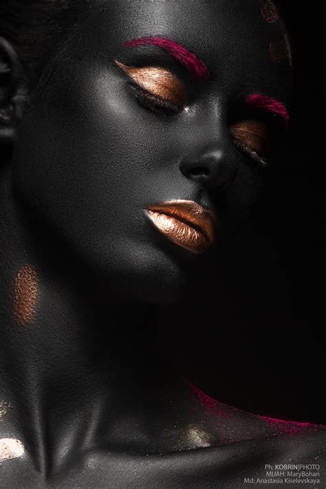 Buy 2 prints and get 2 more for free! Black skin on Behance in 2019 | Black women art, Black ...