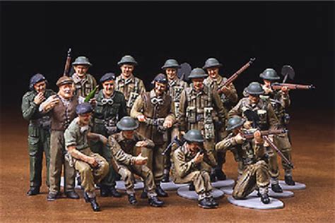 Tamiya 32526 British Infantry Figure Set 148