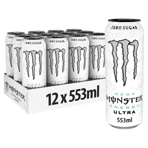 Monster Ultra White Resealable X Ml