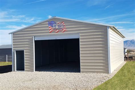 A portable car garage is also much more cost effective than an actual garage; Fully Enclosed Garage - Dream Carports