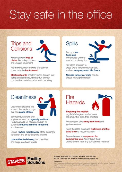 Infographic Office Safety Tips To Help Maintain A Safe