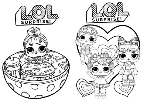 Desenhos Da Lol Surprise Para Imprimir E Colorir Blog Ana Giovanna
