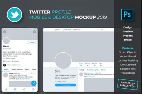 20 Twitter Mockup Psd Free For Presentation 2022 Graphic Cloud
