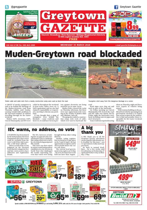 Greytown Gazette By Kzn Local News Issuu