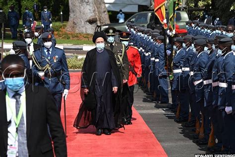 President Museveni Hosts Iranian Leader Raisi At Entebbe New Vision Official