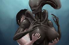 alien xenomorph female human girl breasts big rule34 franchise breast ass 34 rule sci fi grab respond edit