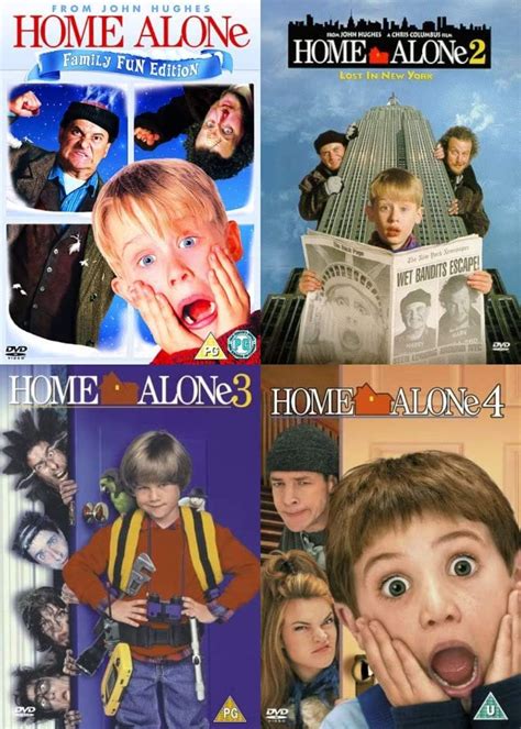 Home Alone Complete Collection 1 4 Dvd Home Alone 1 2 3 4 Home Alone 1 Home Alone 2 Home