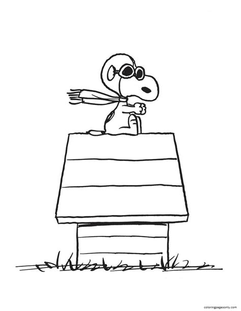 Snoopy Adult Coloring Pages