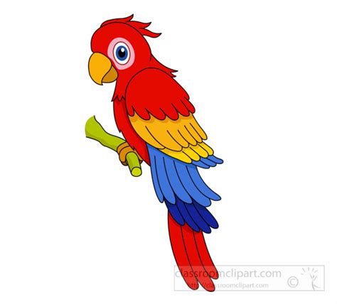 Cute Parrot Clipart Free Download On Clipartmag