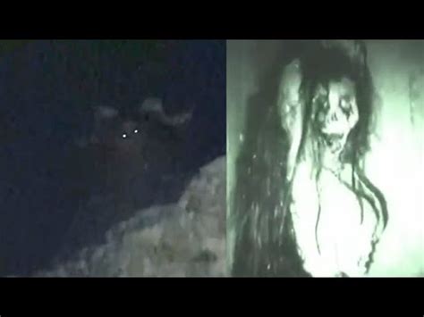 Terrifying Ghost Encounters Caught On Camera Scary Ghost Videos Scary Comp V YouTube