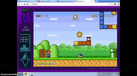 Son todos juegos de navegador que usan html5 y flash. el 1-2-3-4 nivel de mario bros en juegos friv - YouTube